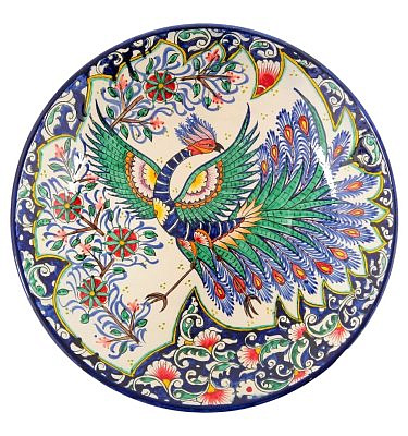 Ляган Риштанская Керамика "Жар-птица", 41 см 1924232