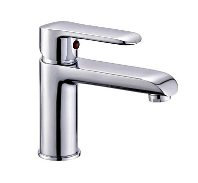 Смеситель для умывальника MELODIA Heavy Metal картридж 35мм низкий хром MDV35620