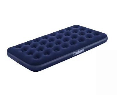 Матрас надувной Flocked Air Bed, 99х188х22см Bestway 67001