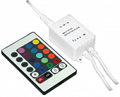 Контроллер 144W 12V 12A RGB с ИК пультом CRS144ESB
