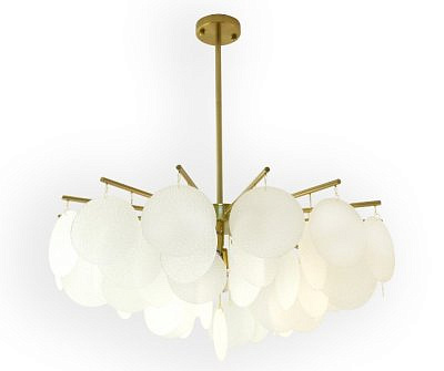 Люстра Альвия  бронза 07684-8,20  d80 h95 E14 8*5W