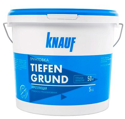 Грунтовка KNAUF Тифенгрунд глубокого проникновения 5л ЗИМА