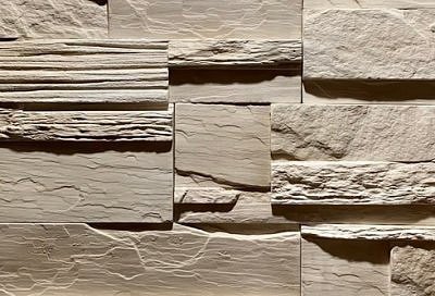 Сланец Скандинавский угловой элемент "Бежевый" 1м/п