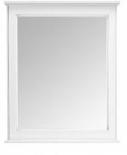 Зеркало АСБ Венеция 70 белый патина серебро