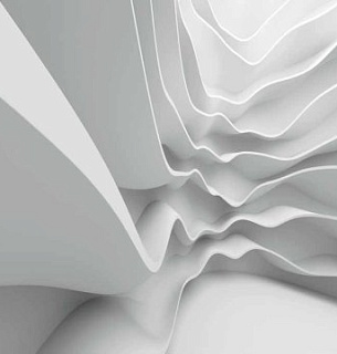 Фотообои D2-061 Волны объемные 300х270 см