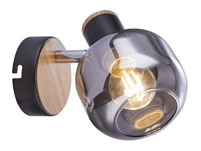 Светильник настенно-потолочный, поворотный, спот 7026-701 Dorkas 1x E14 40 Вт 