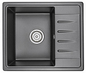 Мойка для кухни Granula СтандАРТ ST-5803 580*500мм цвет чёрный