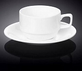 Набор чайная чашка&блюдце 220мл фарфор WL-993008/AB
