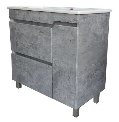 Тумба Бостон 85 напольная с корзиной без раковины EMMY 310120