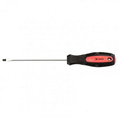 Отвертка Anti-Slip, SL3*100мм CrV, двухкомп MATRIX