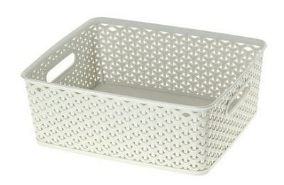 Коробка для хранения MY STYLE M 13 л  кремовая 