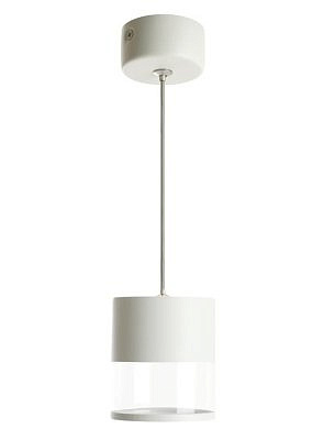 Светильник потолочный на подвесе HL1 4548 GH53 12W 230V, белый D85*H88 48748