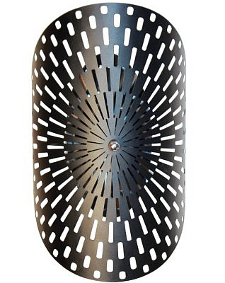 Светильник настенный  ЭЛЕТЕХ Наоми 521 черный муар  НББ 01-2х60-112 Е27  (ИМ)  