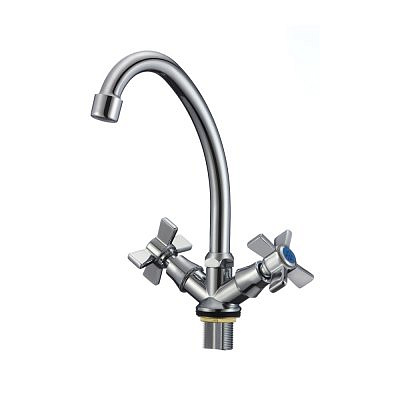 Смеситель для кухни Ростовская Мануфактура SL118-271 F с высоким изливом