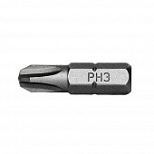 Бита Ph3 х25мм сталь 45х MATRIX 11353