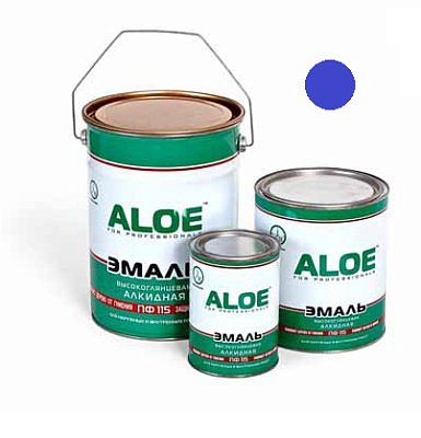 Эмаль ALOE ПФ-115 Синий 2,7кг