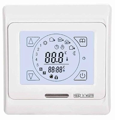 Терморегулятор ТР-09 белый под рамки Systeme Electric  серия АТЛАС