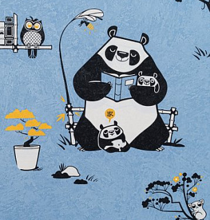 Обои Arteks 11234-03 Панды 1,06*10м   