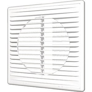Решетка 1515П вентиляционная вытяжная АБС 150*150 ЭРА