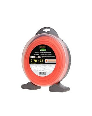 Леска 2,7мм*72м круглое сечение DUAL-CUT STARTUL GARDEN