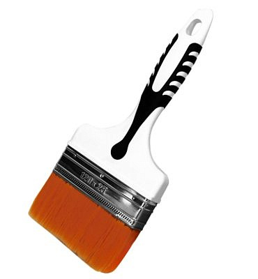 Кисть DECOR "Black White" декоративная 100х15мм ультрамягкий ворс 870-100