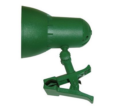 Настольный светильник  Надежда 1-мини 40Вт Е27 трава,на прищепке