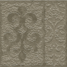 Берген 3Д бежевый бордюр напольный 14,8*14,8