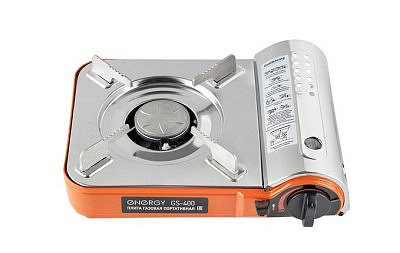 Плита газовая портативная ENERGY GS-400 (2 типа подключения)