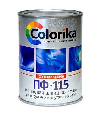 Эмаль ПФ-115 Colorika бирюзовая 0,8 кг