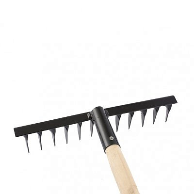 Грабли 12-зубые,300мм,с черенка,витые