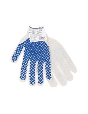 Перчатки х/б обливная ладонь 7,5 класс STARTUL