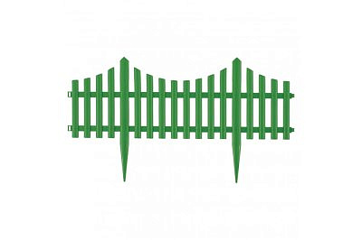 Забор декоративный гибкий 24*300см зеленый Palisad