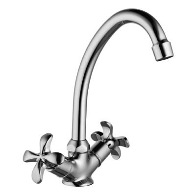 Смеситель для кухни Lemark LM0104C Flora с поворотным изливом 229мм