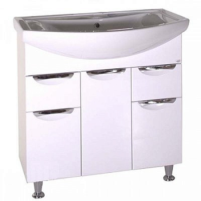 Подстолье без раковины АСБ Мессина 80 белая