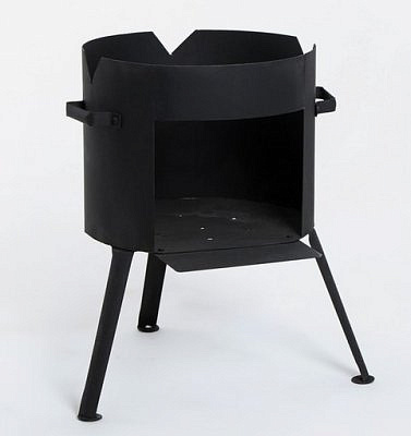 Печь под казан, съемные ножки 12л  9049442