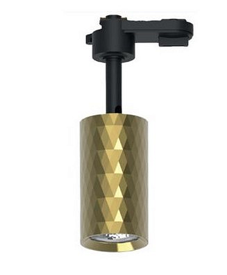 Светильник трековый 175 AL золото трековый под лампу GU10