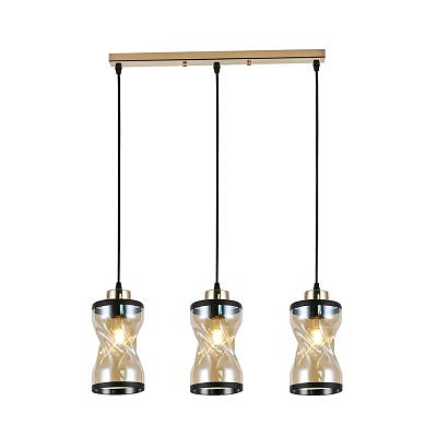 Светильник подвесной (подвес) Rivoli Monique 9105-203 3* Е27 60 Вт модерн потолочный