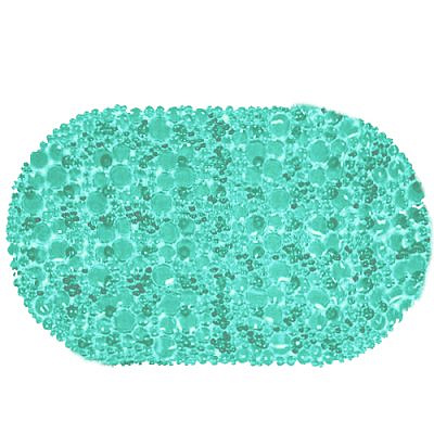 SPA-коврик д/ванной AQUA-PRIMA Линза 67*38см бирюзовый