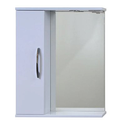 Зеркало-шкаф Рокард 70 левое с подсветкой EMMY 210062