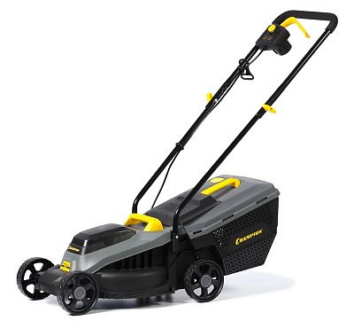 Газонокосилка эл. CHAMPION EM3212/1 (1,2 кВт пласт.травосб. 30л ширина 320мм 30-70мм, 7,1кг)