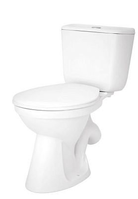 Компакт Santek Бриз Эконом косой выпуск, 1-режимный, полипропилен, 1.WH20.2.569