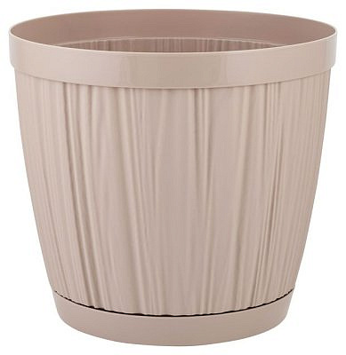 Горшок для цветов InGreen Barcelona d270 9,6л молочный шоколад IG623210047
