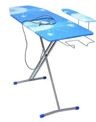 Доска гладильная "НИКА 4+ АВТОМАТ" 122*38см фанера