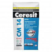 Клей для керамической плитки и керамогранита Ceresit СМ-14 5кг