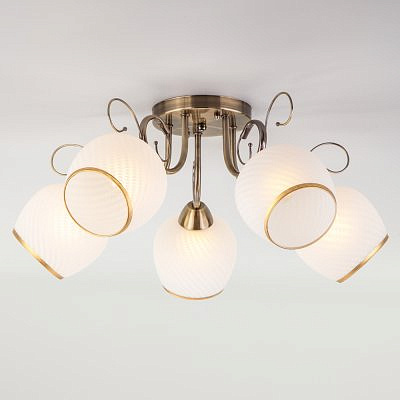 Люстра 30159/5 античная бронза