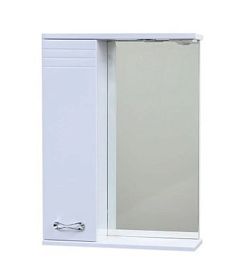 Зеркало-шкаф РИО 60 левое с подсветкой EMMY 210052