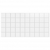 Панель ПВХ Мозаика "Промо белая" (955х488мм) 0,3 мм