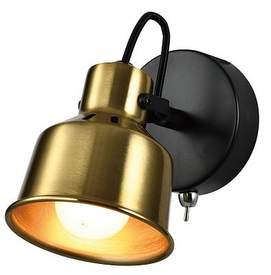 Светильник настенно-потолочный 7060-701 Lenore 1 x E14 40 Вт спот поворотный с выключателем