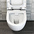 Унитаз подвесной VITRA Sento 7748В003-0075 безободковый с сиденьем микролифт