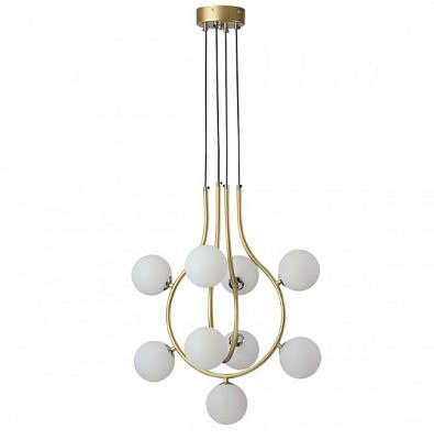 Светильник подвесной 5621/9 MODTRNI LN23 064 матовое золото  G9 9*7W LED 220V COLLAR 0045722